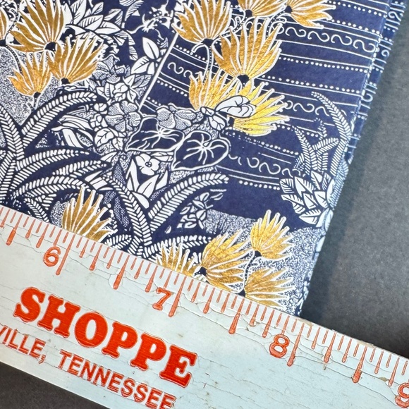 Set of four (4) Dior gift bags Blue & Gold Toile de Jouy Print, Unused - Picture 7 of 8